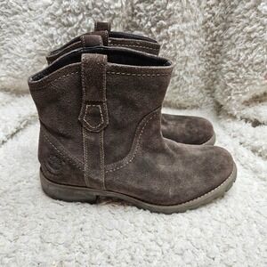 Timberland Earthkeepers Willis Suede Leather Waterproof Ankle Boots sz 7